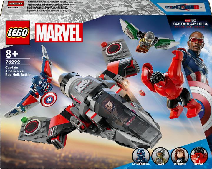 Produktbild LEGO Showdown zwischen Captain America und Red Hulk (76292, LEGO Marvel)
