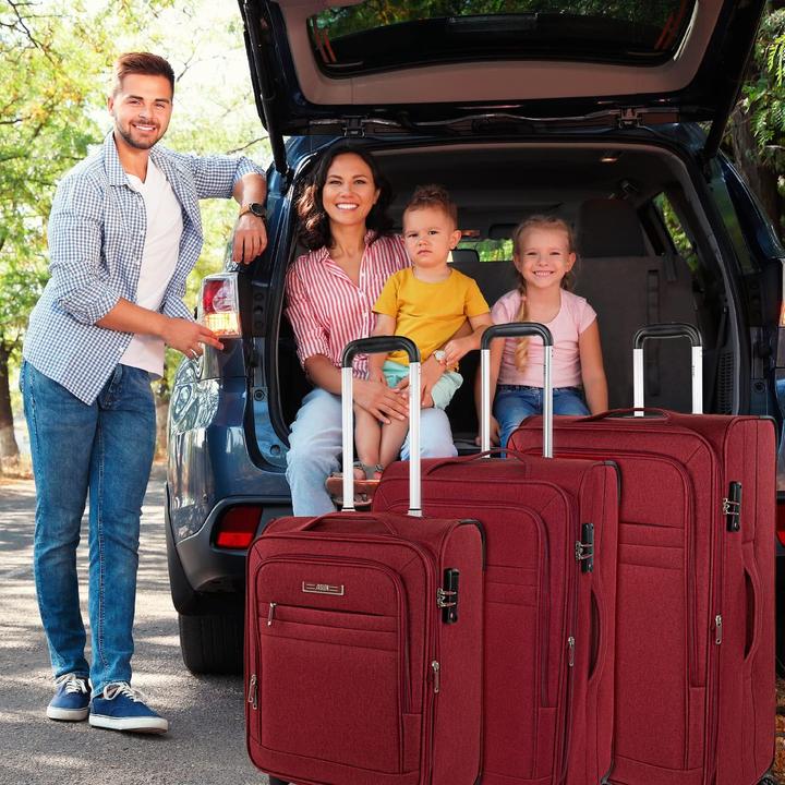 Immagine prodotto Jaslen Set di trolley (82.50 l)