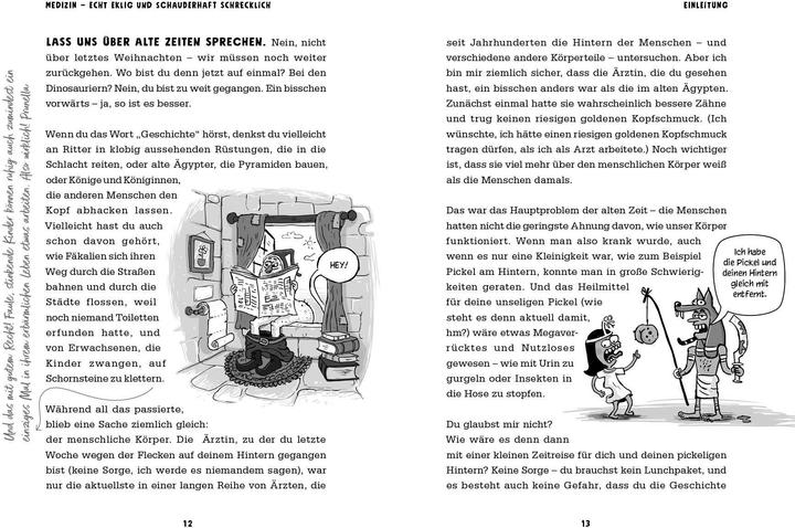 Actual product image Medizin – Echt eklig und schauderhaft schrecklich – Warum Pickel mit Krokodil-Kacke behandelt (German, Adam Kay, Henry Paker, Julia Strohbach, 2022)