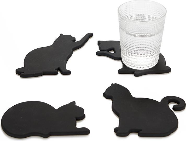 Image du produit Balvi Dessous de verre CAT (4 x, Dessous de verre)