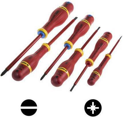 Produktbild Facom Elektriker Schraubendreher-Set 6teilig (Pozidriv-Kreuzschlitz (PZ))