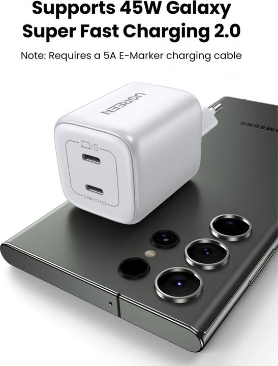 Image du produit Ugreen Nexode Mini (45 W)