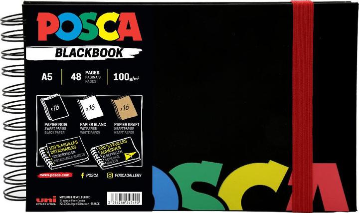 Posca Album di schizzi (A5, Nessuna, Copertina morbida)