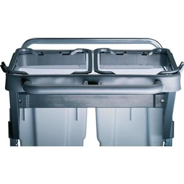 Vileda Müllsackhalterung Set Origo 300/500 70l, Abfallsack, Schwarz
