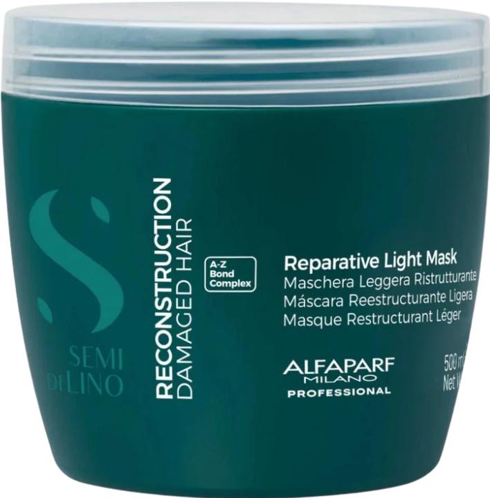 Actual product image Alfaparf Milano Semi Di Lino Reconstruction Reparative Light Mask 500 Ml (500 ml)