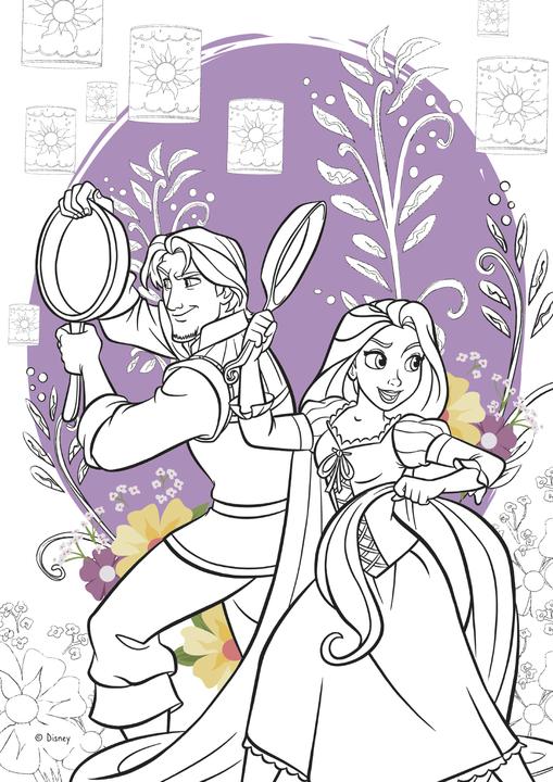 Actual product image Panini Disney Princess Magic Colouring Pad