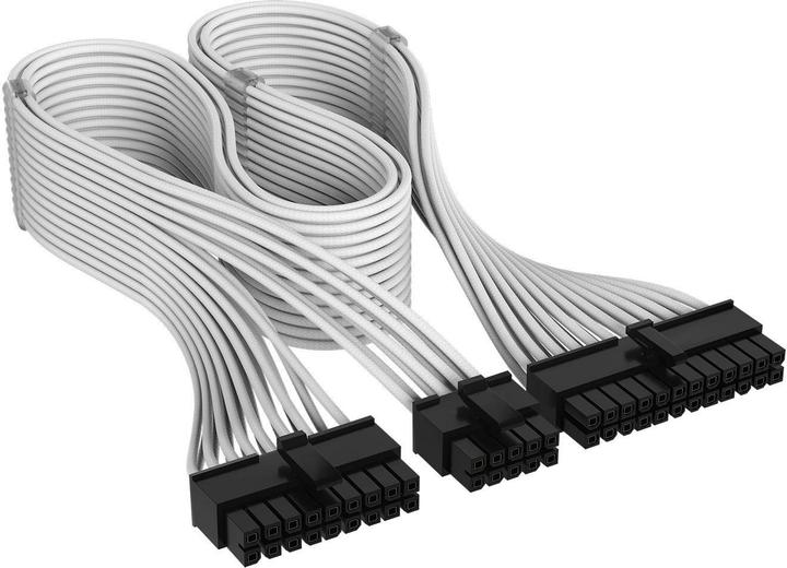 Image du produit Corsair Stromkabel Motherboard-Kabel Weiss 61 cm (61 cm, 24 broches ATX)