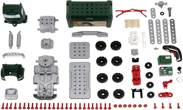 Actual product image Theo Klein Bosch screwdriver play set with Ixolino