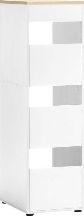 Actual product image Schildmeyer Solea multi-purpose cupboard matt white
