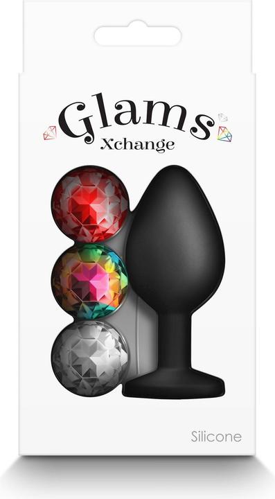 Produktbild NS Novelties Glams Xchange Round Gem - Medium
