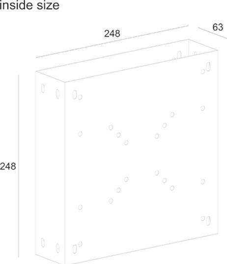 Image du produit Multibrackets Media Box Boîtier de signalisation numérique