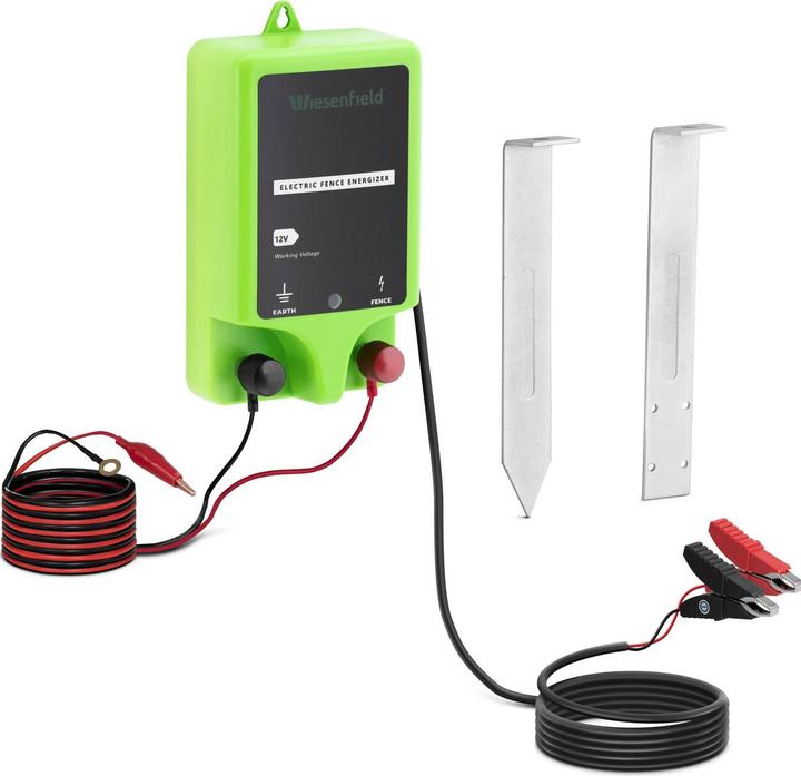 Actual product image Wiesenfield Electric Fence - 2 J - 20 km - battery 12 V