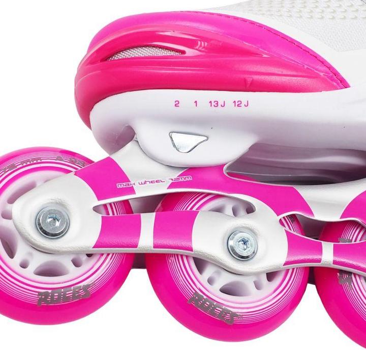 Produktbild Roces - Moody X TIF Girl Verstelbare Skeelers - Kinderen - Wit - Roze - 36-40 (39)