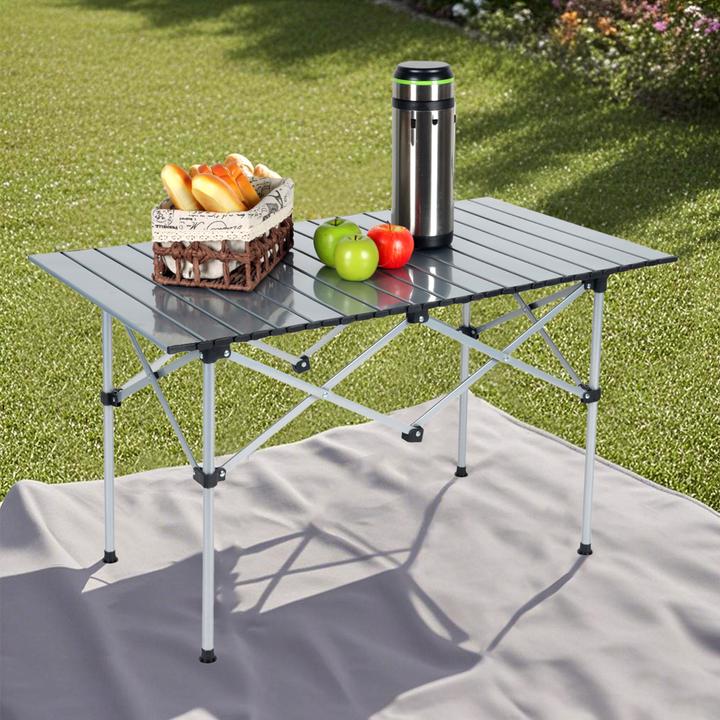 Produktbild Relaxdays Faltbarer Campingtisch aus Stahl