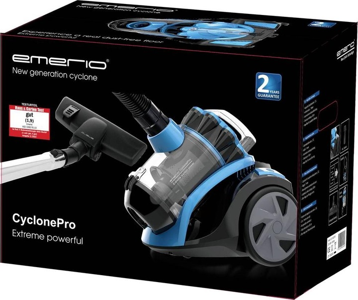 Image du produit Emerio Aspirateur Cyclone