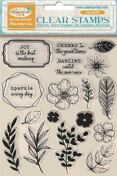 Stamperia Clear-Stamps "Masquerade"