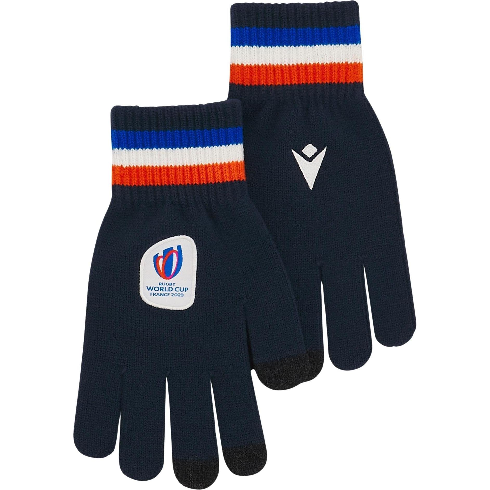 Thumbnail - Macron, Herren, Handschuhe, handschuhe acron rwc france 2023, Blau, (M)