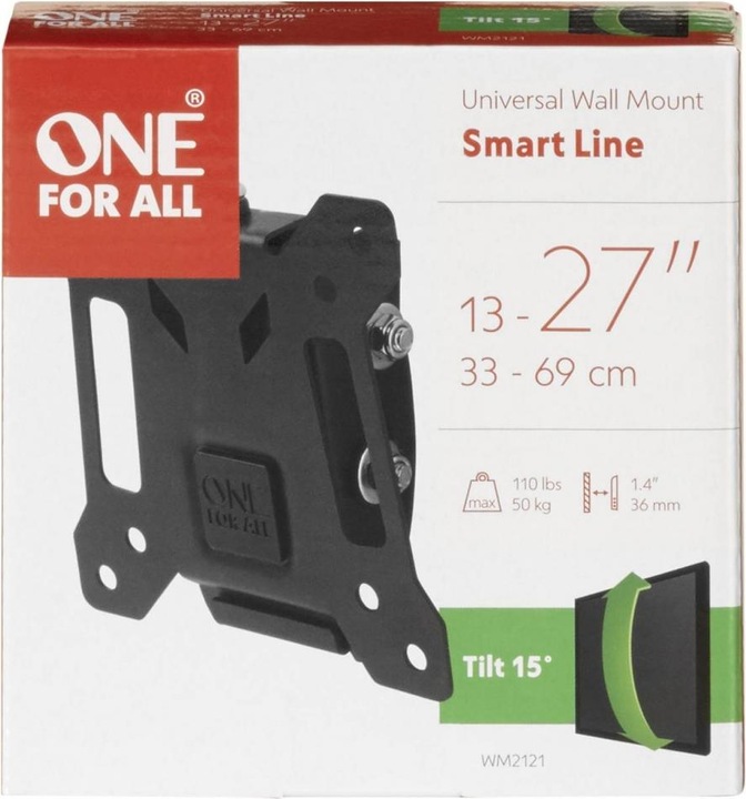 Produktbild One for All Smart WM2121 (Wand, 27", 50 kg)