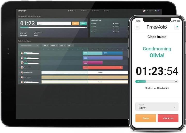 Image du produit Safescan TimeMoto TM-818 SC