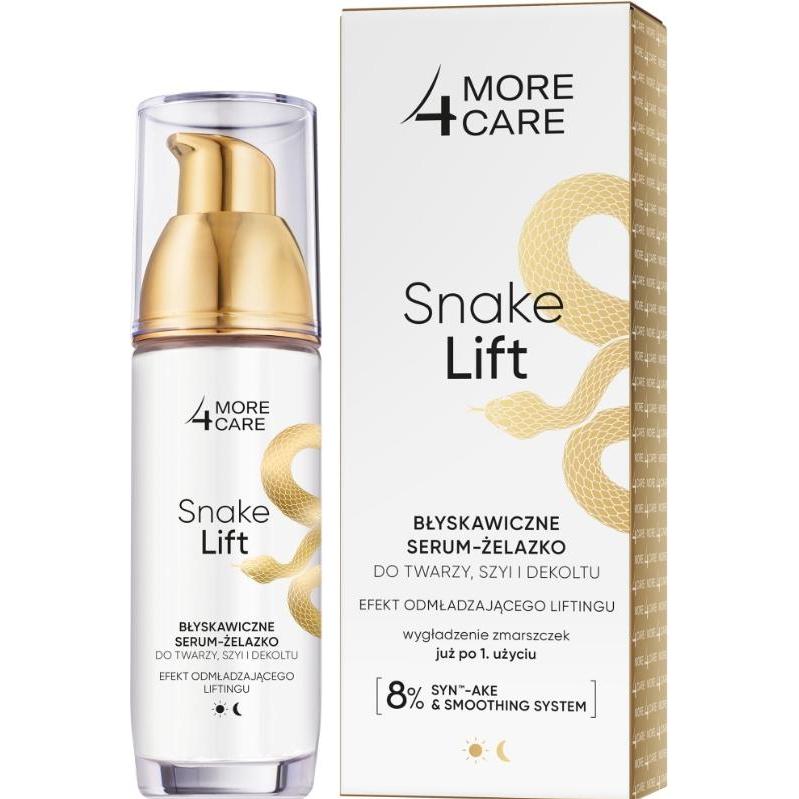 Oceanic, Wimpernserum, More4Care Snake Lift Błyskawiczne Serum-żelazko do twarzy,szyi i dekoltu 35ml (35 ml)