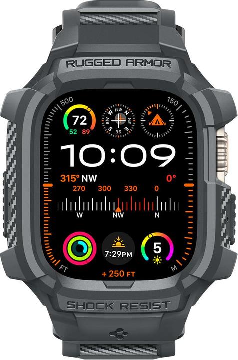 Immagine prodotto Spigen Appl Watch Ultr 2/1 RugArmProDkGr