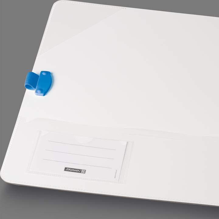 Produktbild Brunnen WAVE Ordner azur Kunststoff 7,0 cm DIN A4 (A4, 70 mm, 1 Stk.)