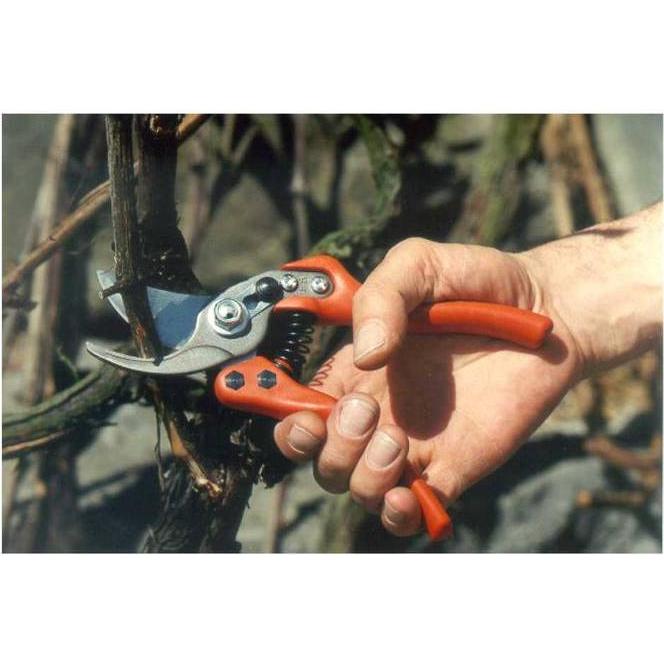 Thumbnail - Bahco, Gartenschere, 20-mm-Bypass-Rebschere mit Handgriff aus Verbundwerkstoff und abgewinkeltem Kopf, 200 mm
