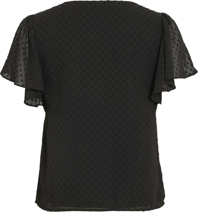 Image du produit Vila V-Ausschnitt Oberteil mit kurzen Ärmeln (38)