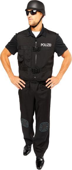 Image du produit Amscan Costume adulte German Swat Cop taille XL (XL)