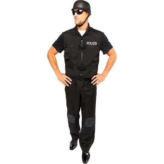 Amscan Erwachsenenkostüm German Swat Cop Grösse XL (XL)