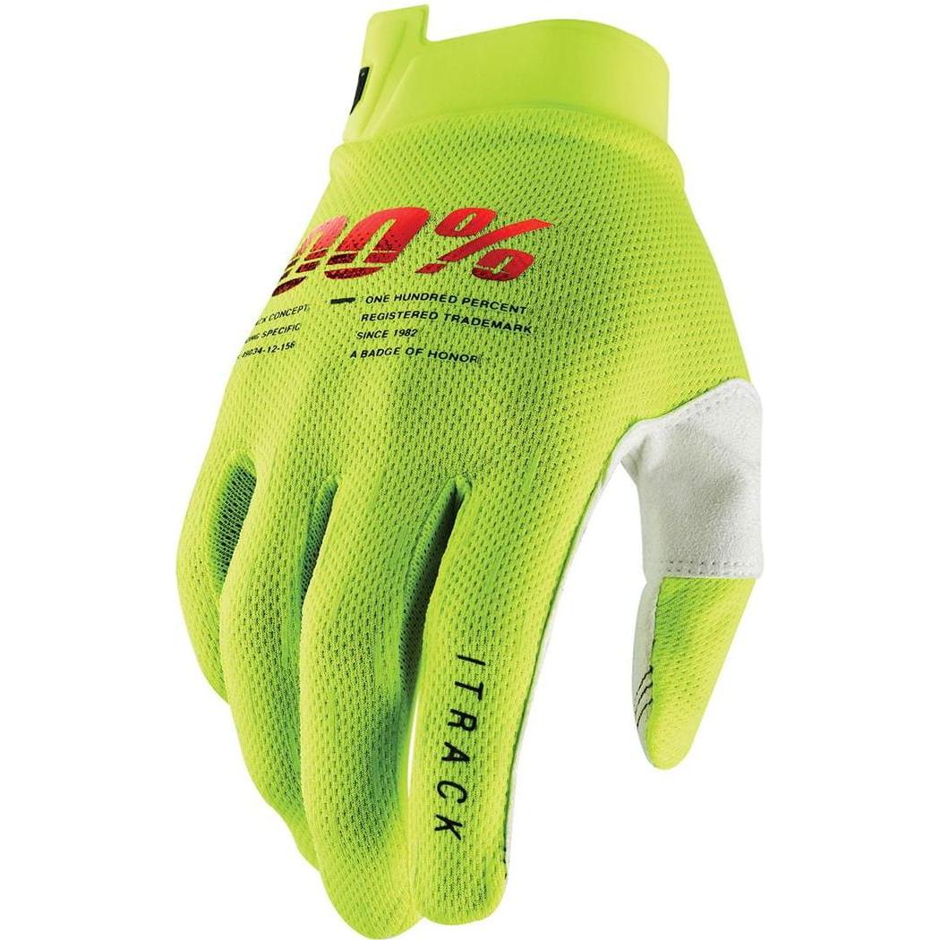 Thumbnail - 100%, Unisex, Handschuhe, iTrack Handschuhe fluo gelb S, Gelb, (S)