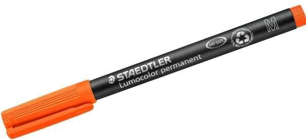 Image du produit Staedtler Lumocolor permanent (Rouge, 1 mm, 1 x)