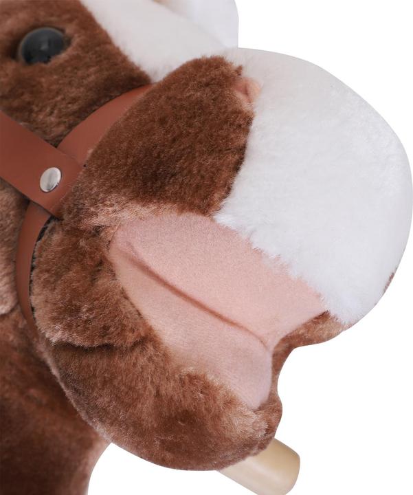 Actual product image Homcom Plush Rocking Horse for Children