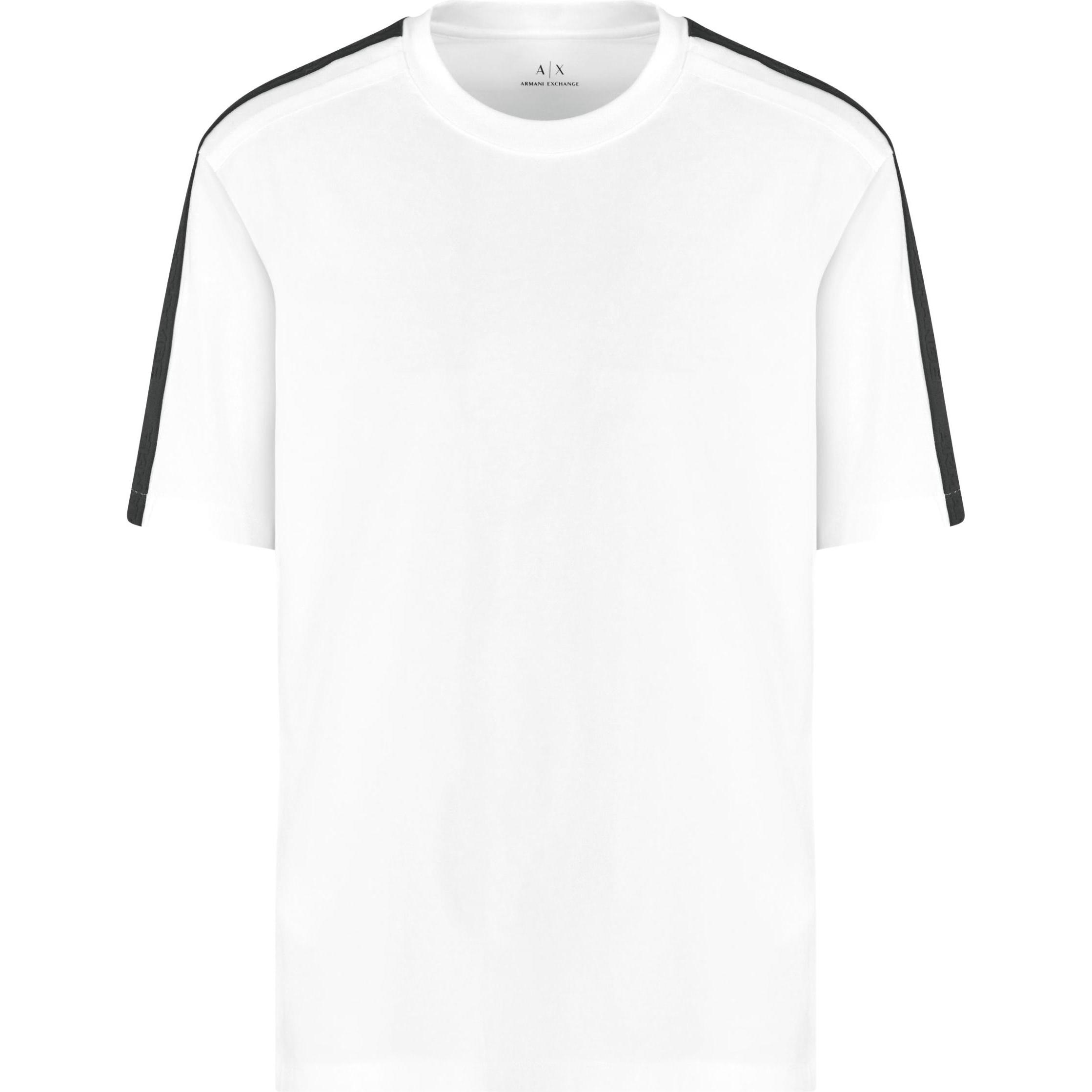 Armani Exchange, Herren, Shirt, T-Shirt, Weiss, (S)