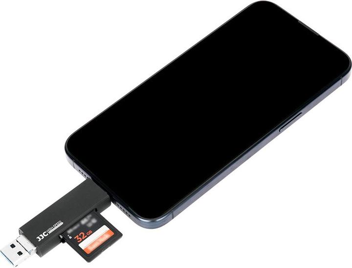 Productafbeelding JJC CR UTC3II Geheugenkaartlezer Zwart