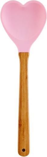 Rice Kochlöffel - Herz Silikon - Hellrosa