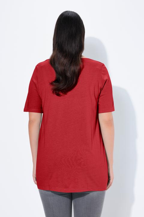Actual product image Ulla Popken Essential Front Pleat Tee (42, 44)