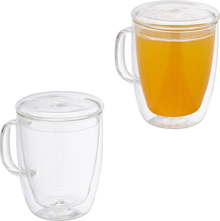 Produktbild Relaxdays Kaffeegläser (0.50 l, 1 x)