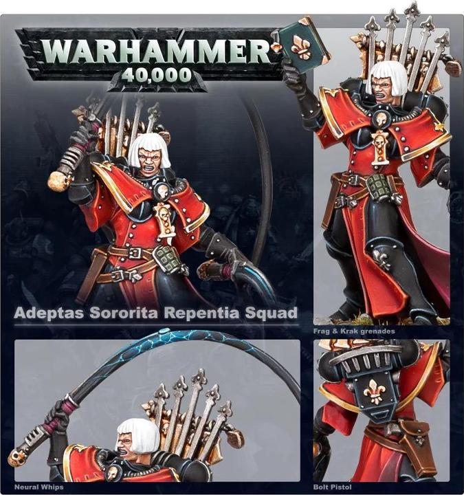 Produktbild Games Workshop Repentia Squad (Kunststoff)