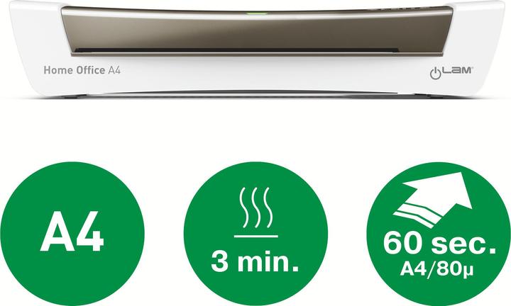 Immagine prodotto Leitz iLAM Home Office (80 - 125 µm, A4)