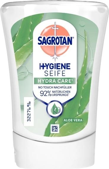 Actual product image Sagrotan HYDRA CARE NO TOUCH liquid soap refill 250 ml (Liquid soap, 250 ml)