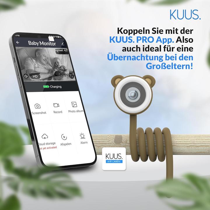 Image du produit Kuus. Babyphone mit Kamera (Vidéo et audio)