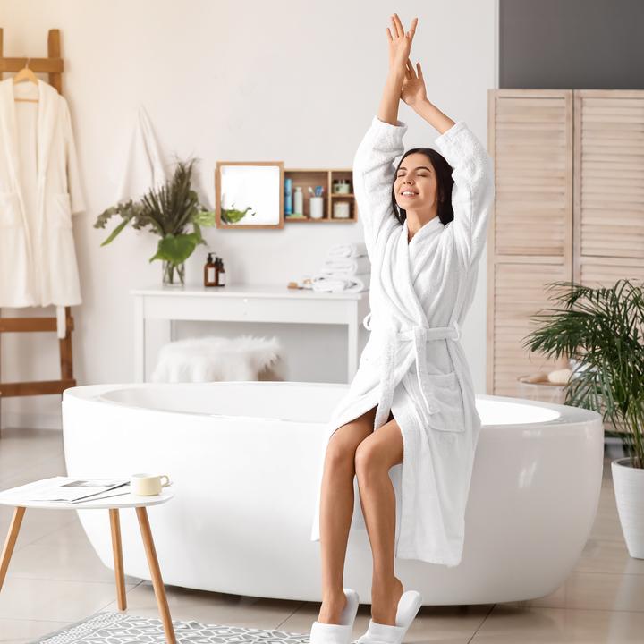 Actual product image Relaxdays Shelf with mirror (80 x 17 x 30 cm)