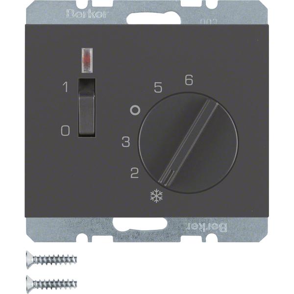 Thumbnail - Berker BERK Raumtemperaturregler, Thermostat, Grau