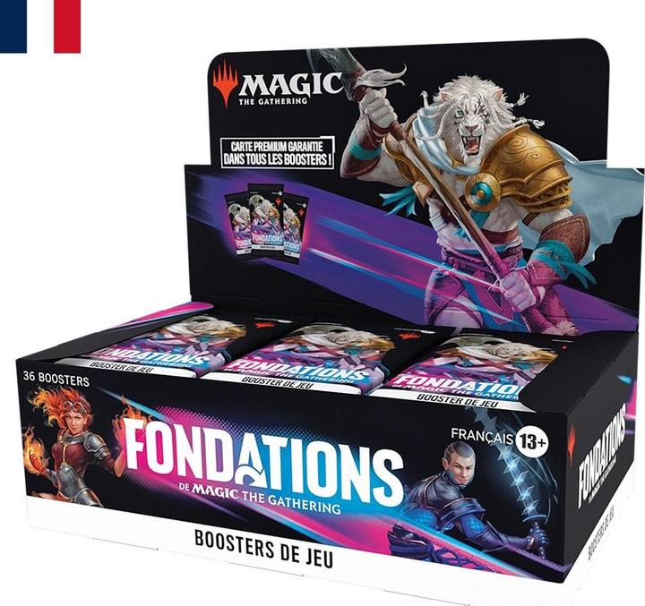 Actual product image Magic the Gathering Foundations (French, Booster display)