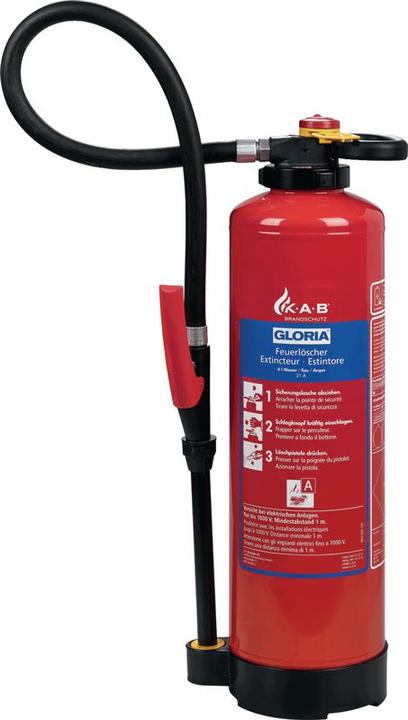 Gloria Lithium-Batterie Feuerlöscher (A)
