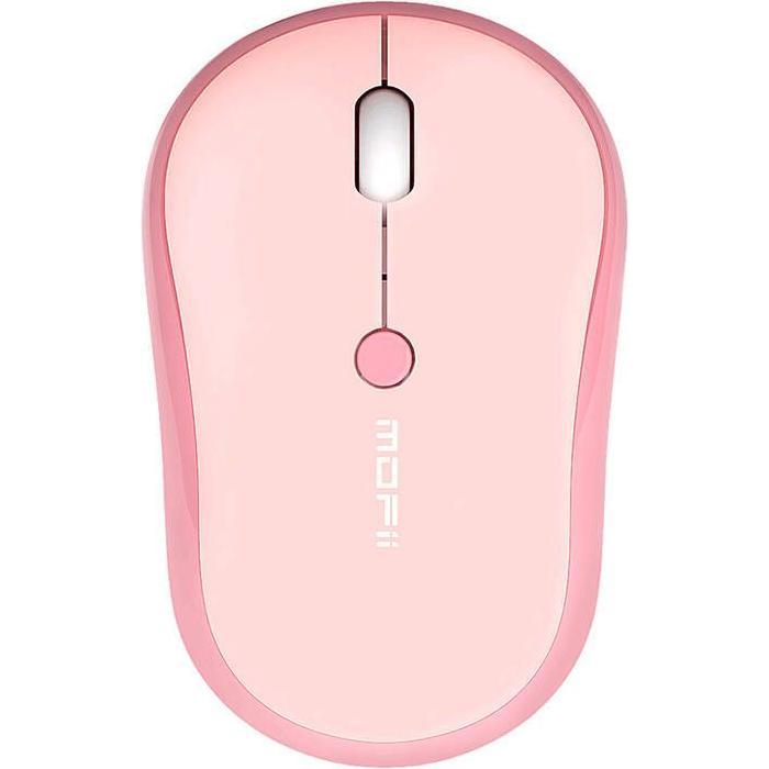 Mofii M5DM Wireless Mouse (Pink) (Kabellos), Maus, Rosa