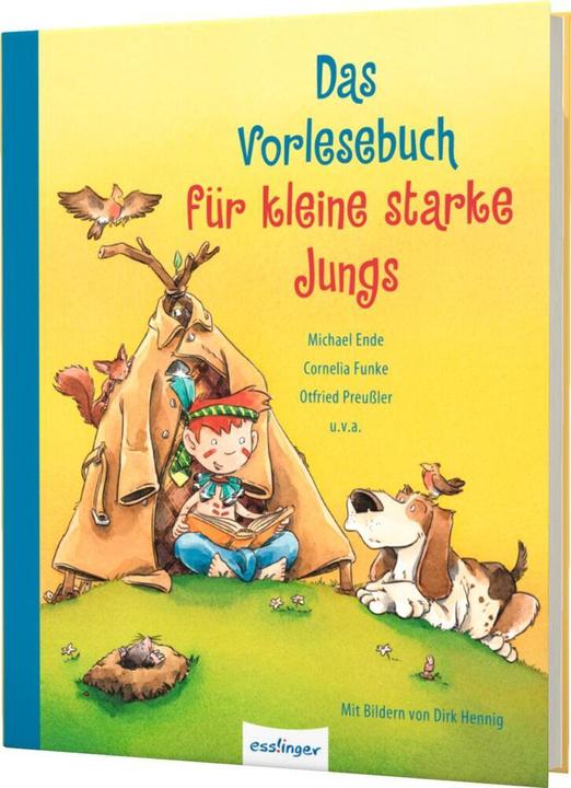 Actual product image Das Vorlesebuch für kleine starke Jungs (German, Michael End, Cornelia Funke, Otfried Preussler, 2018)
