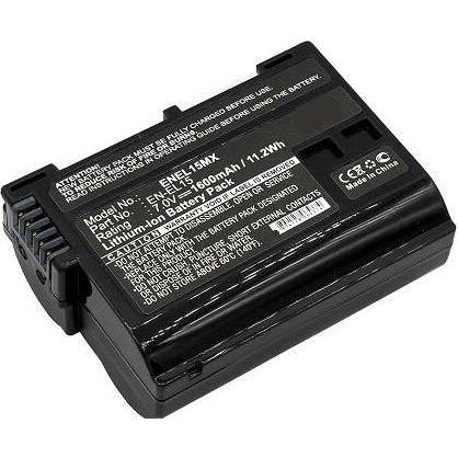 CoreParts Camera Battery for Nikon (Akku), Kamera Stromversorgung, Schwarz