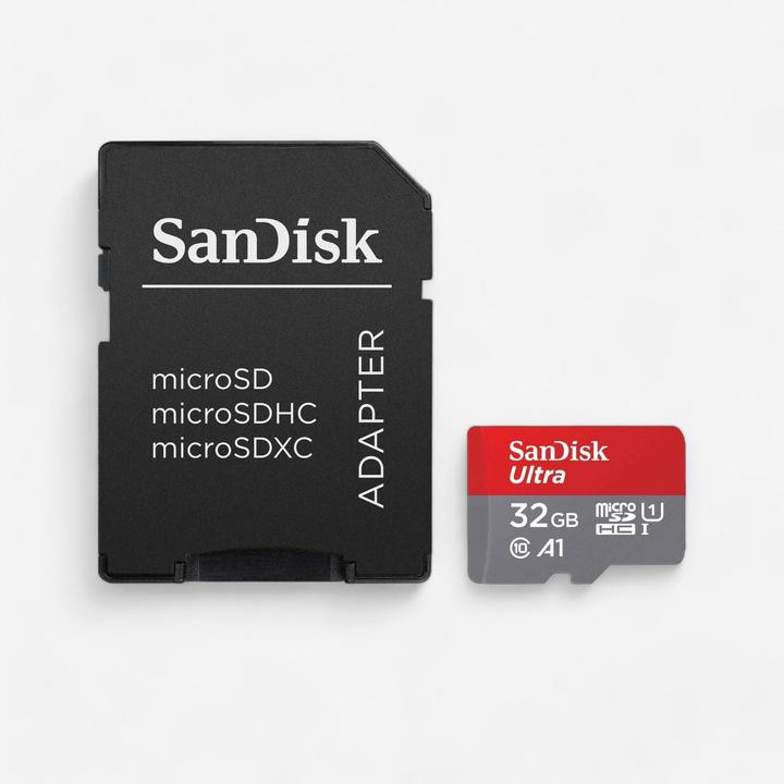 Image du produit SANDISK Ultra microSD A1 (32 Go, microSDHC, U1, UHS-I)
